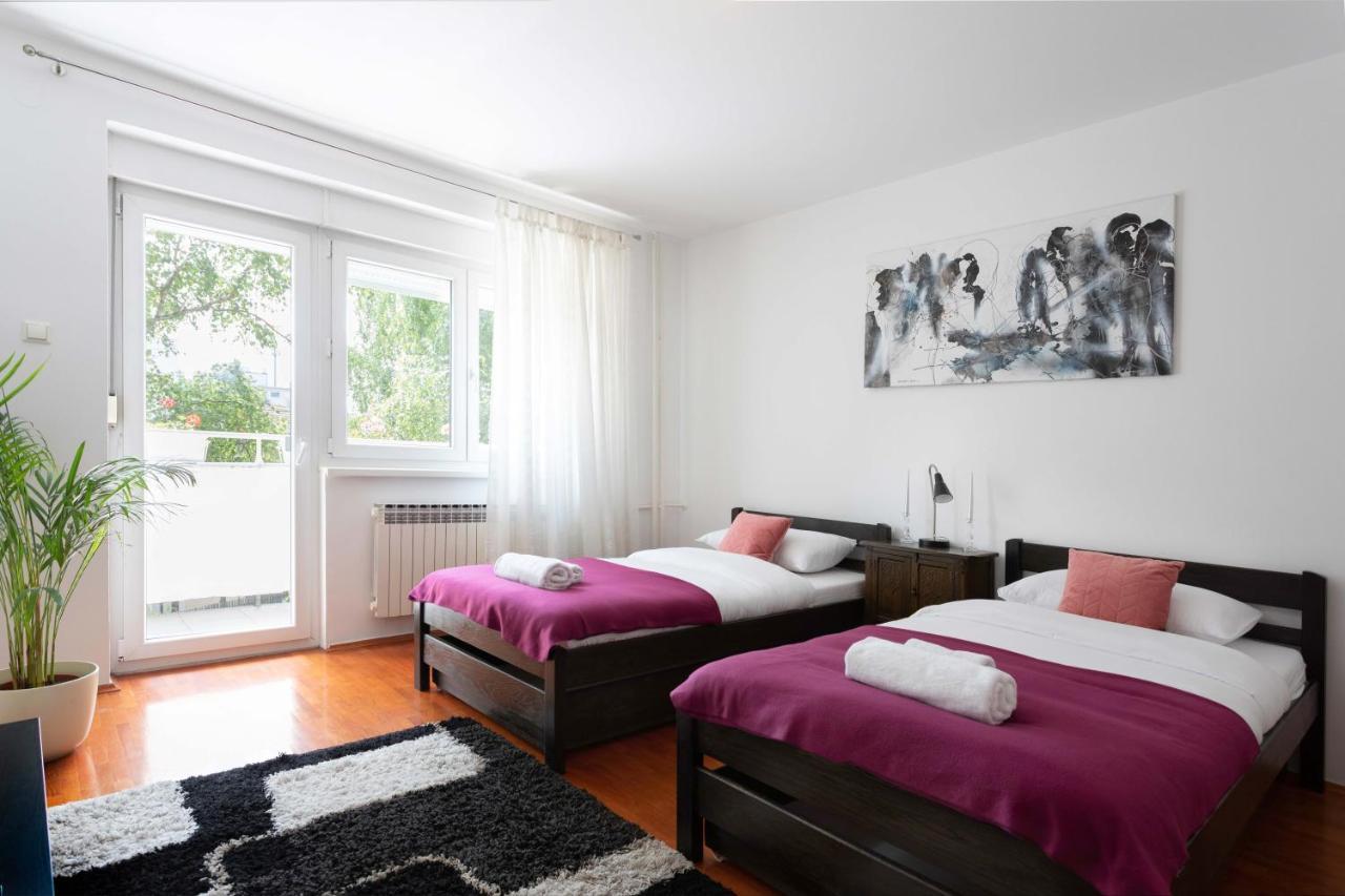 Bright 2Bdr Apartment With A Balcony Zagreb Dış mekan fotoğraf
